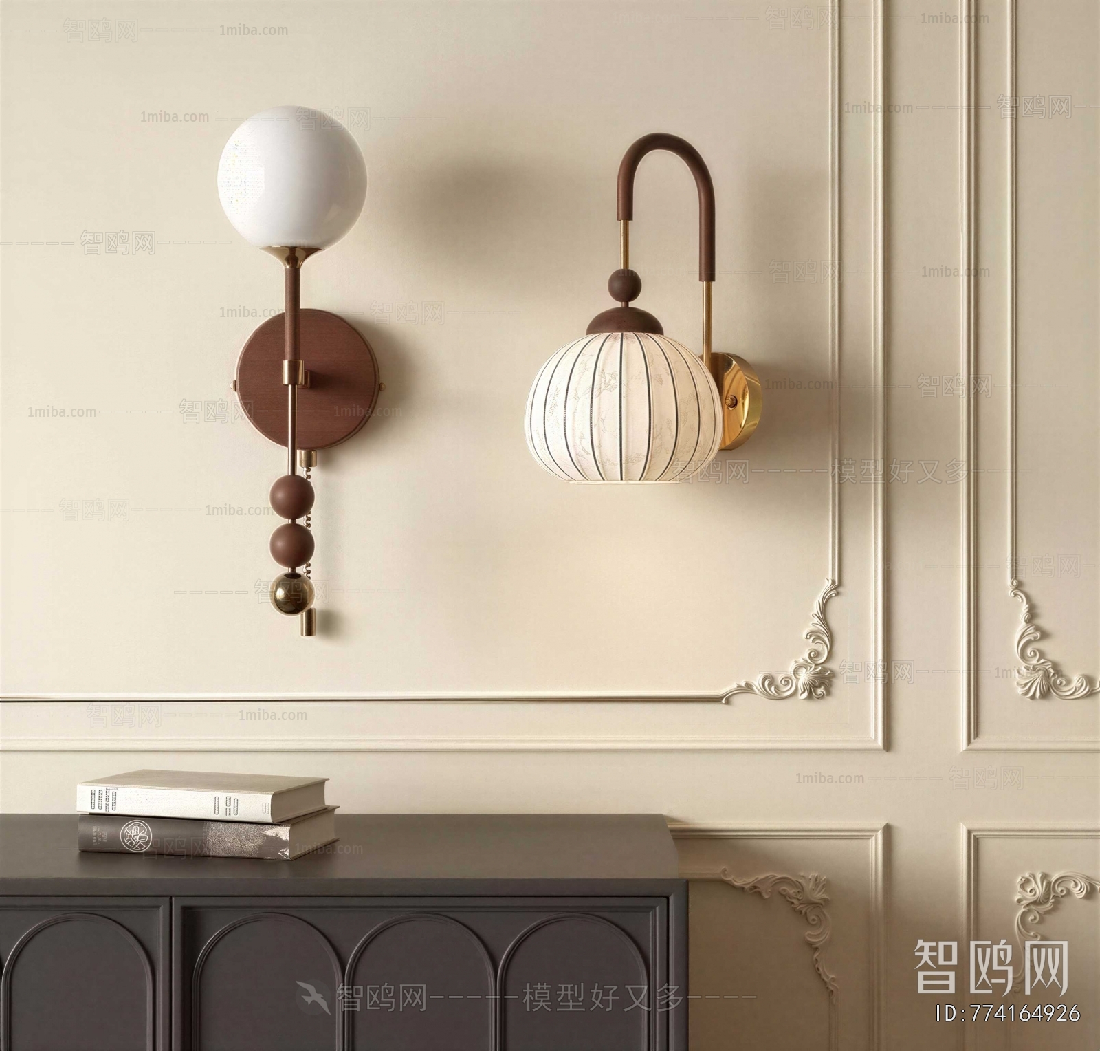 New Chinese Style Wall Lamp