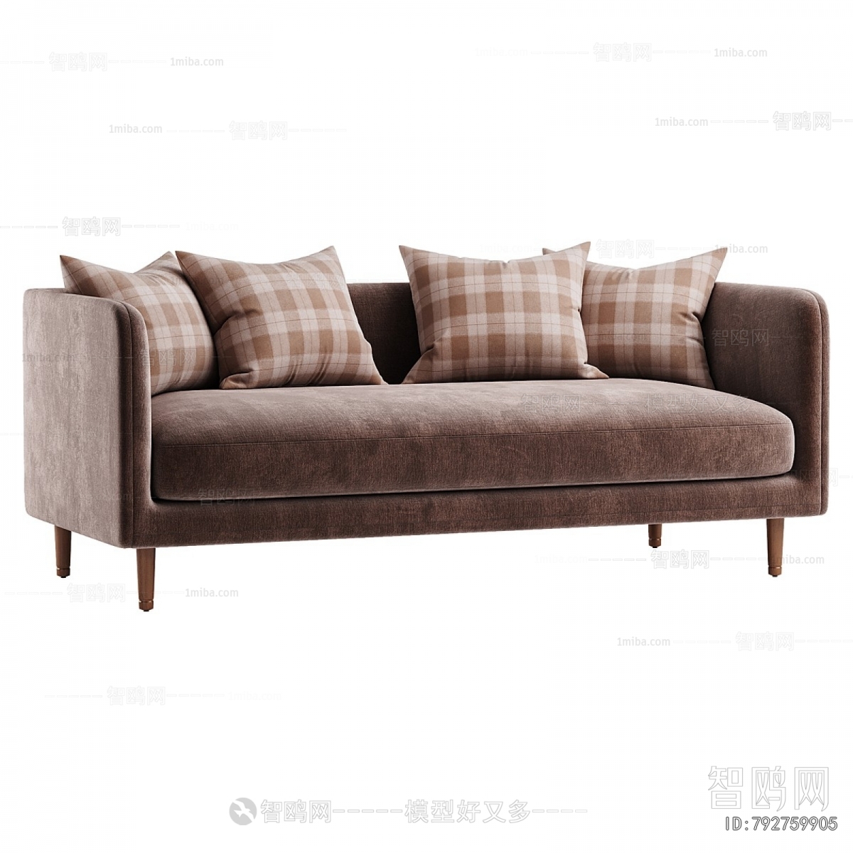 Modern Three-seat Sofa