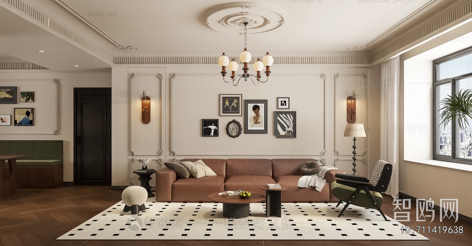 French Style A Living Room