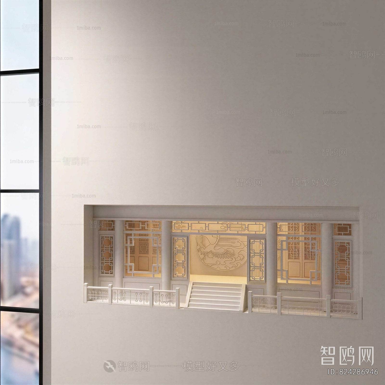 New Chinese Style Wall Lamp