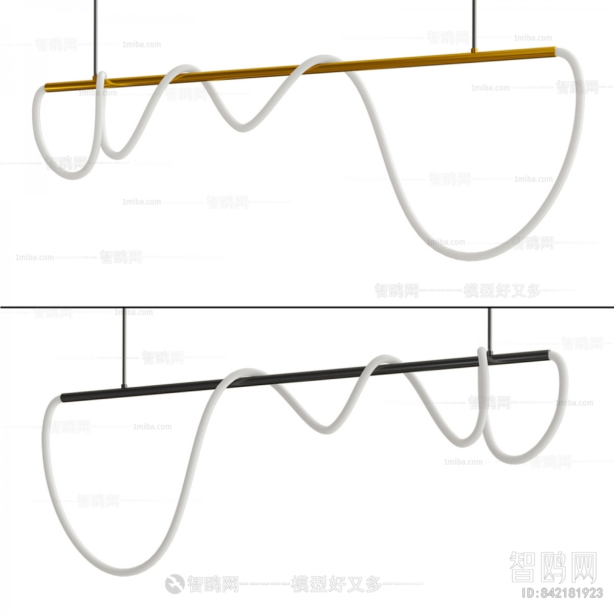 Modern Long Chandelier