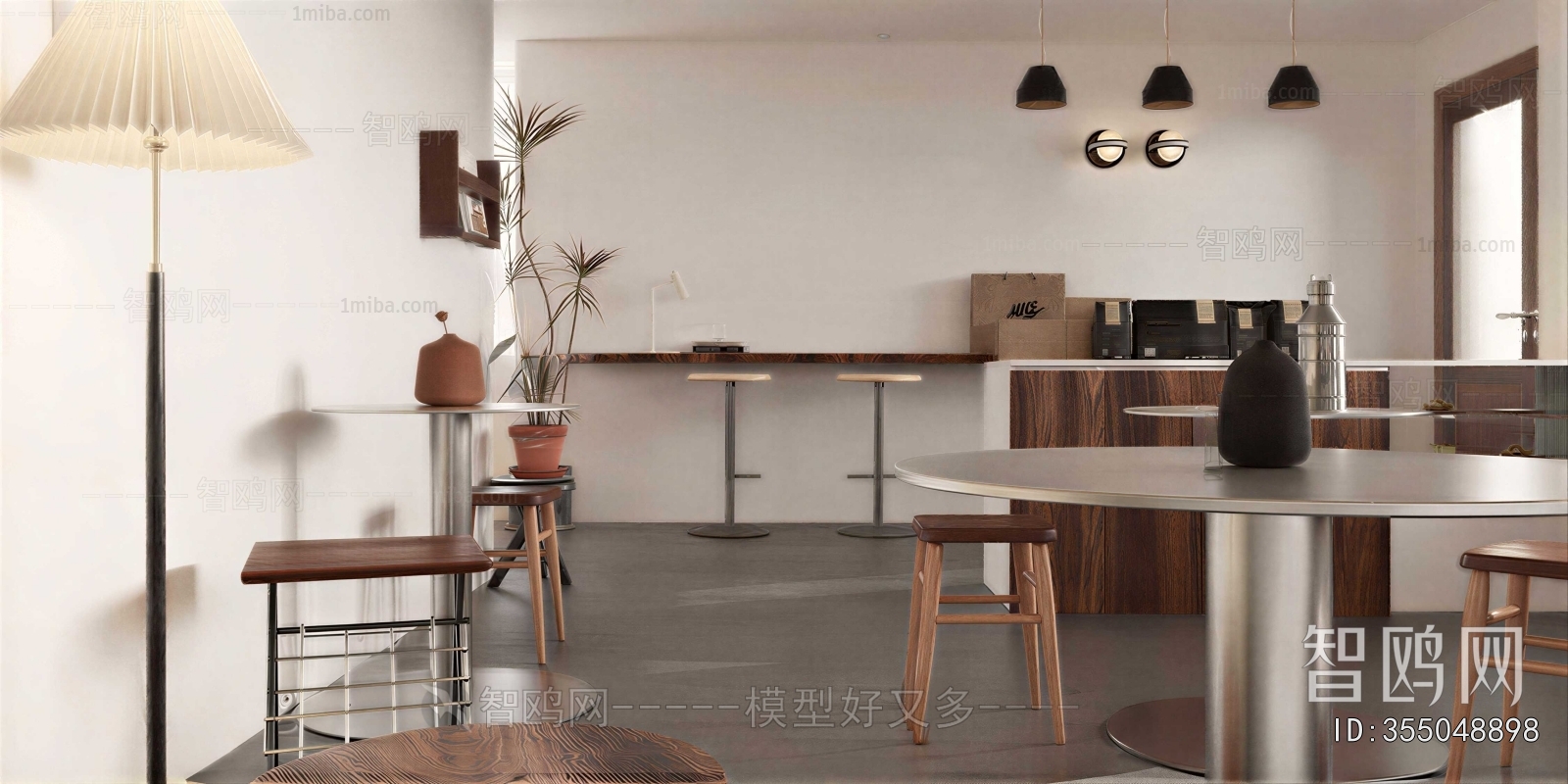 Wabi-sabi Style Dining Room