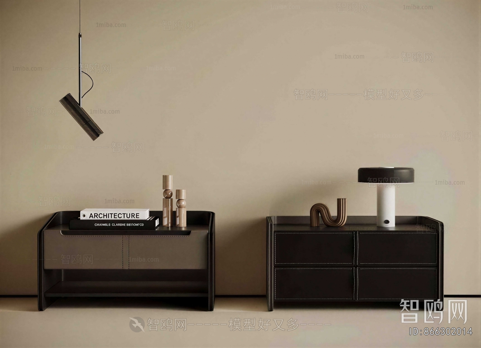 Modern Bedside Cupboard