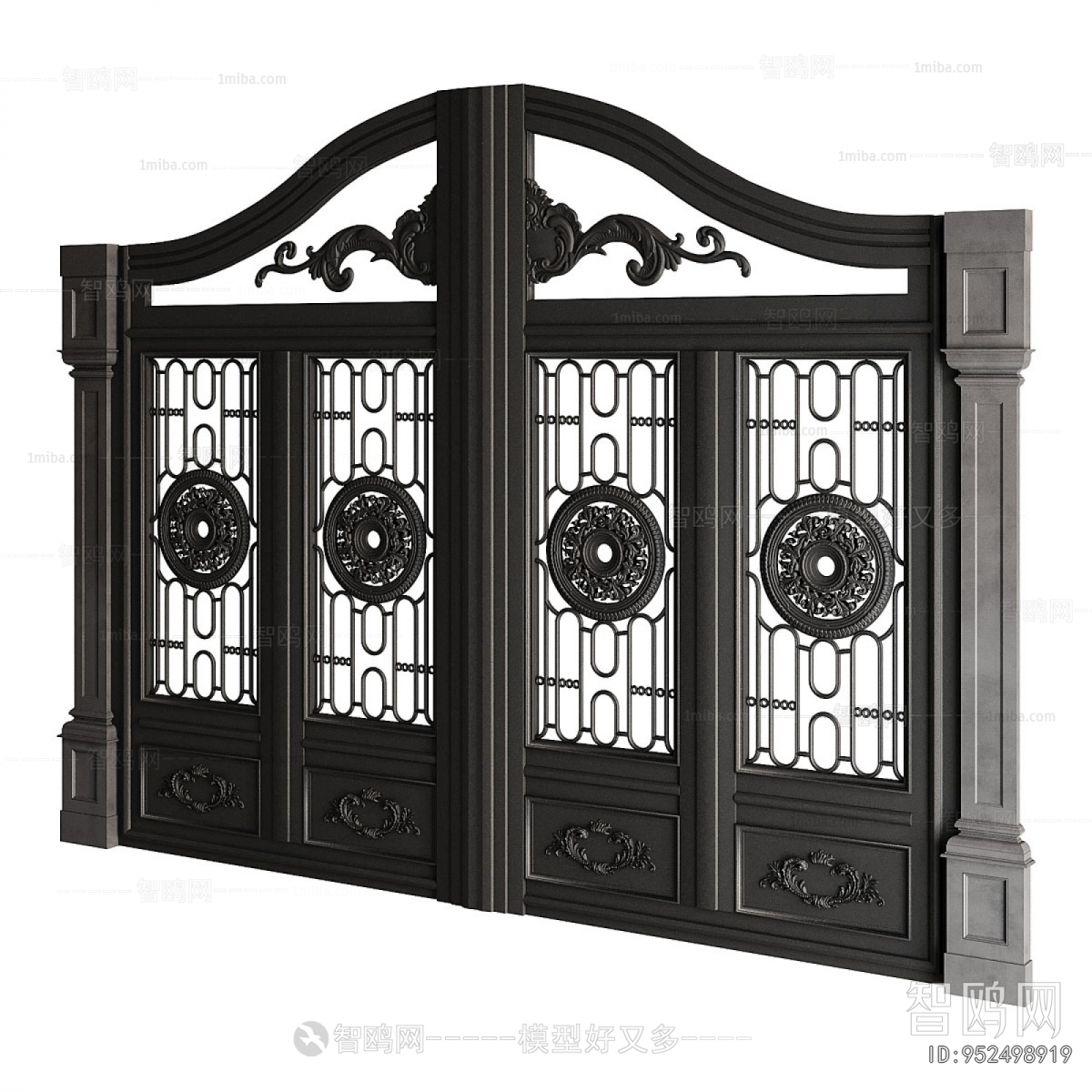 Simple European Style Gate