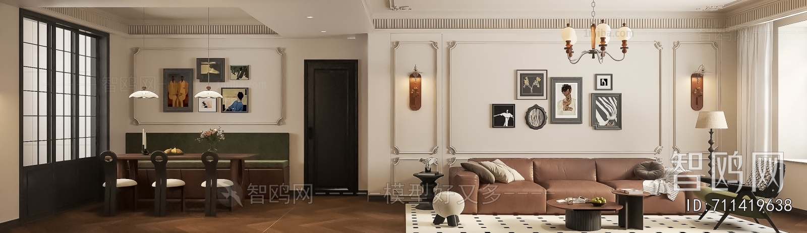 French Style A Living Room