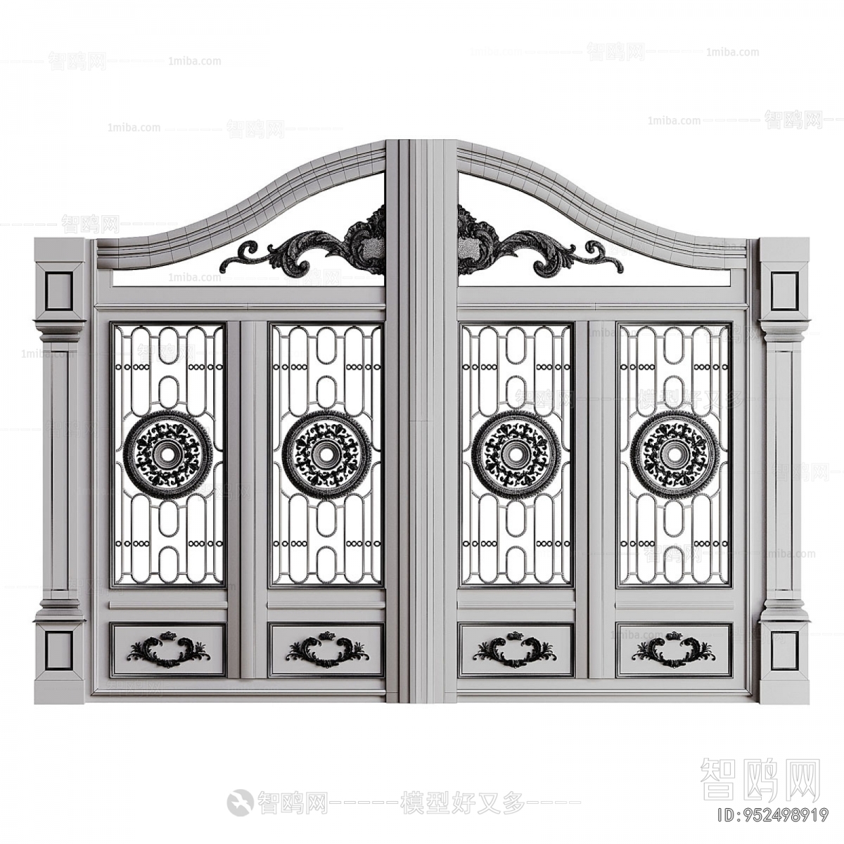 Simple European Style Gate