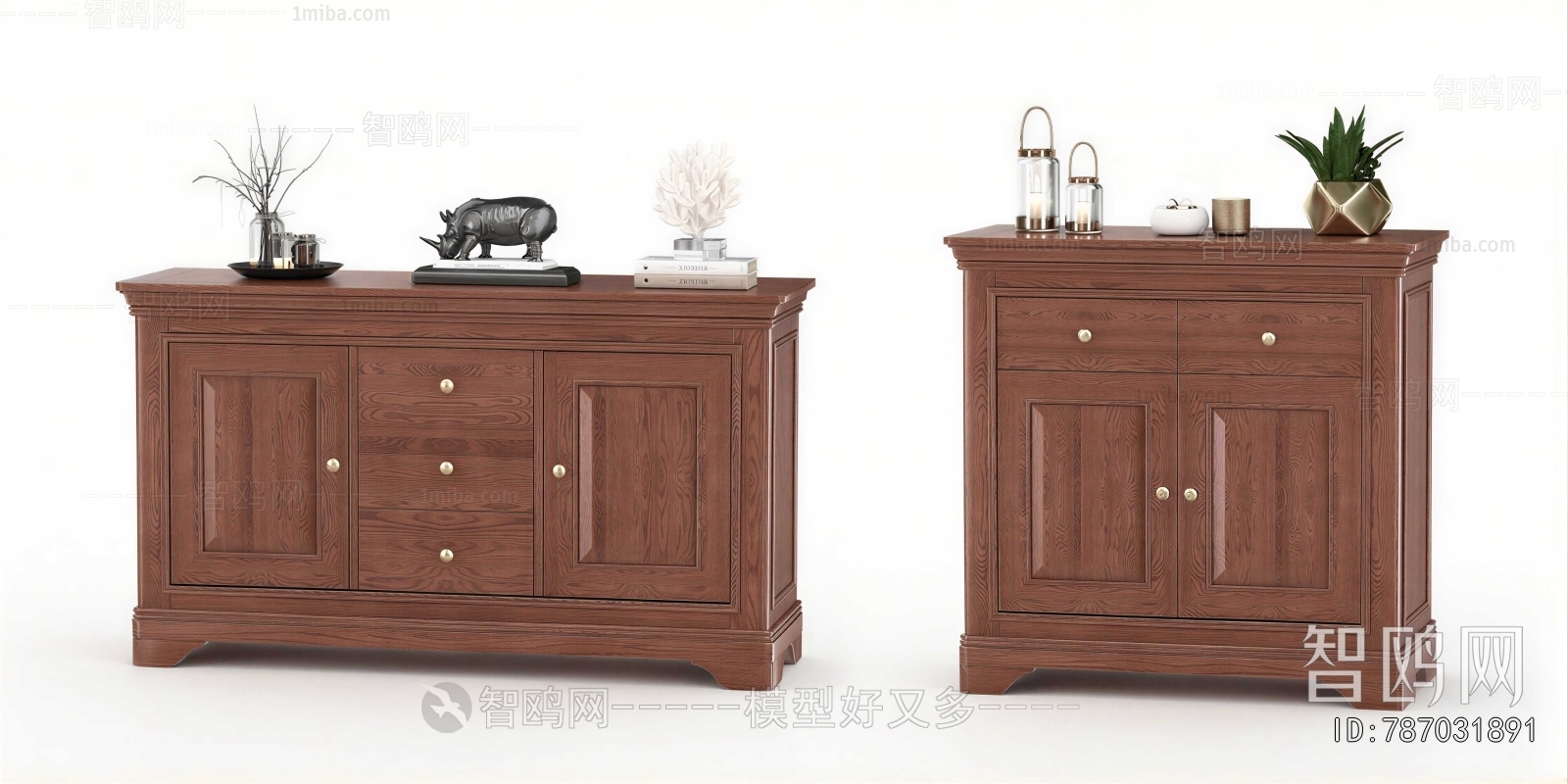 American Style Entrance Cabinet