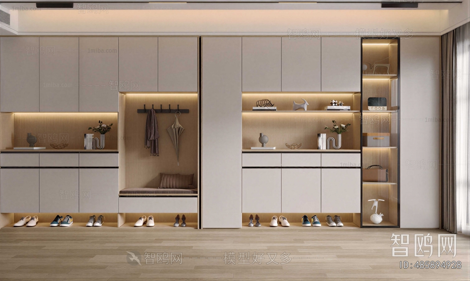 Modern Shoe Cabinet