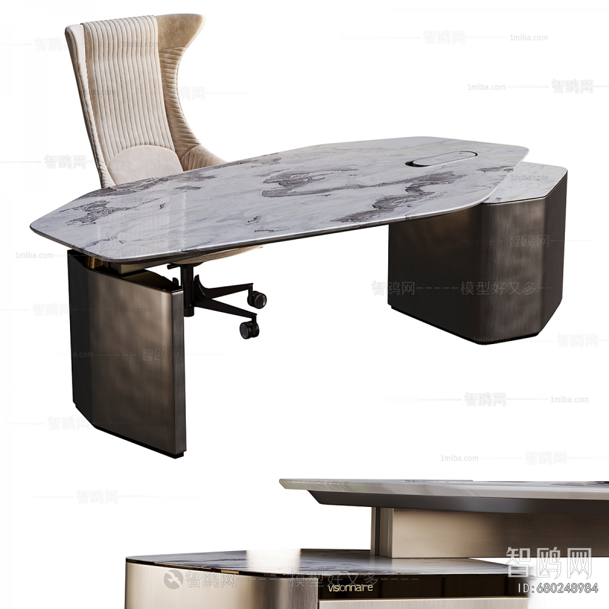 Modern Office Desk And Chair