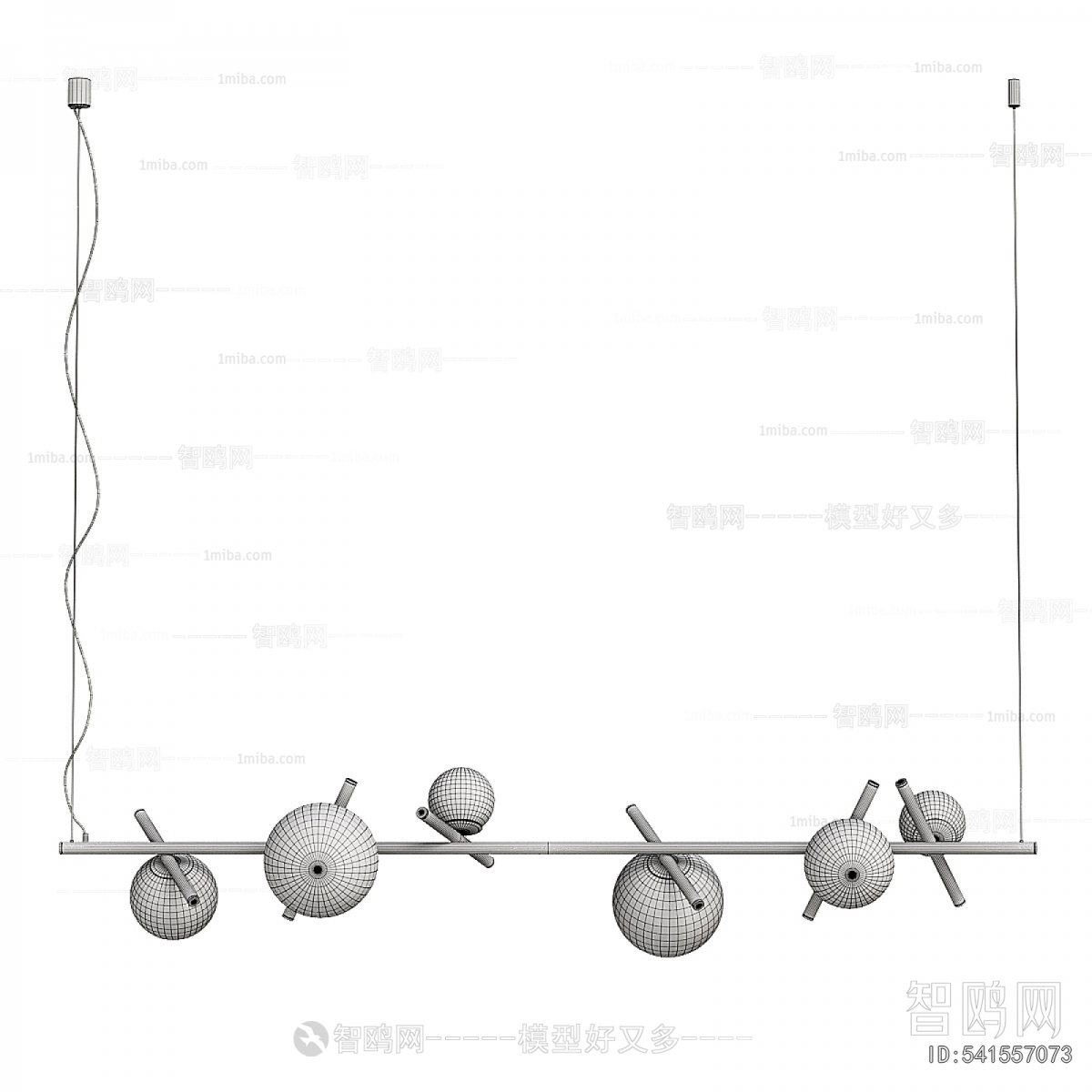 Modern Long Chandelier