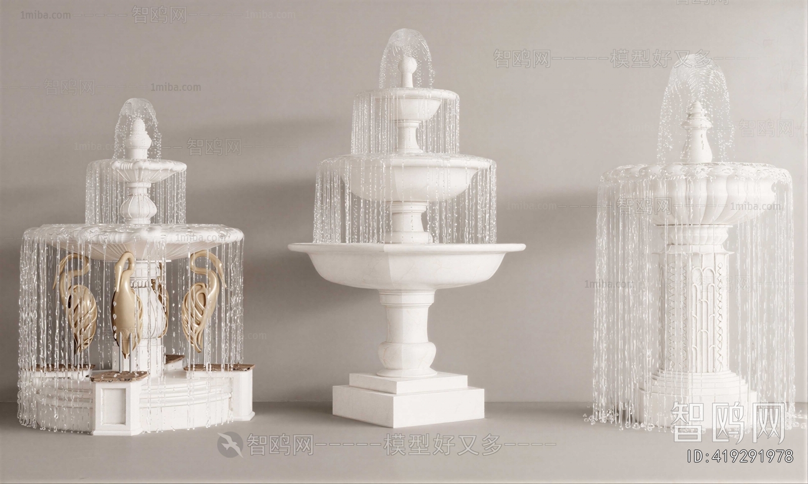 Simple European Style Garden