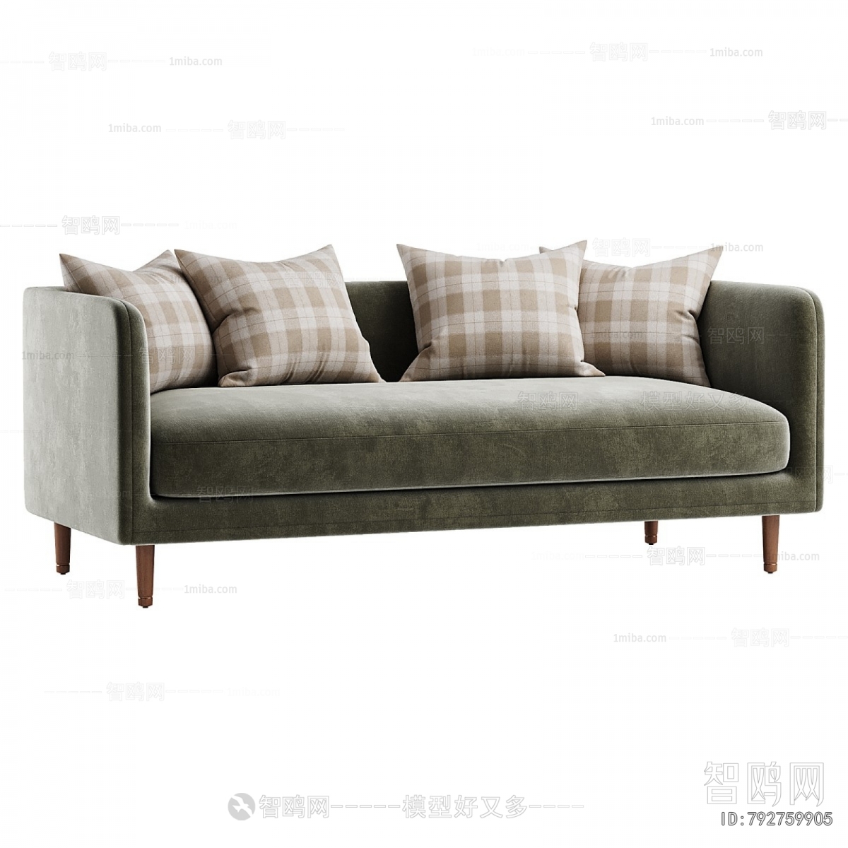 Modern Three-seat Sofa