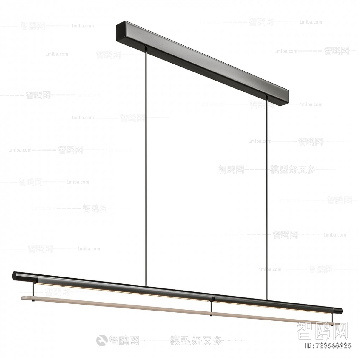 Modern Long Chandelier