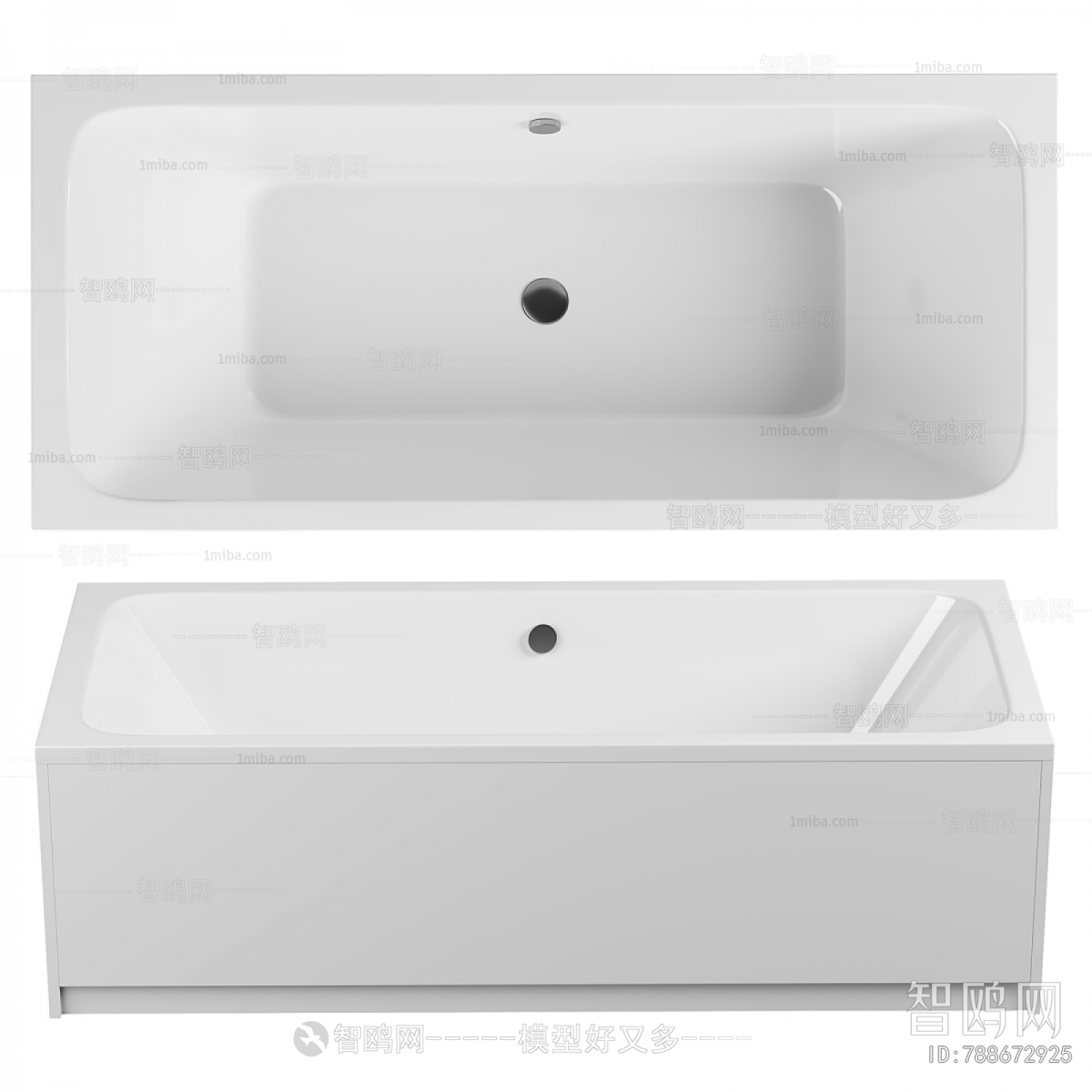 Modern Bathtub