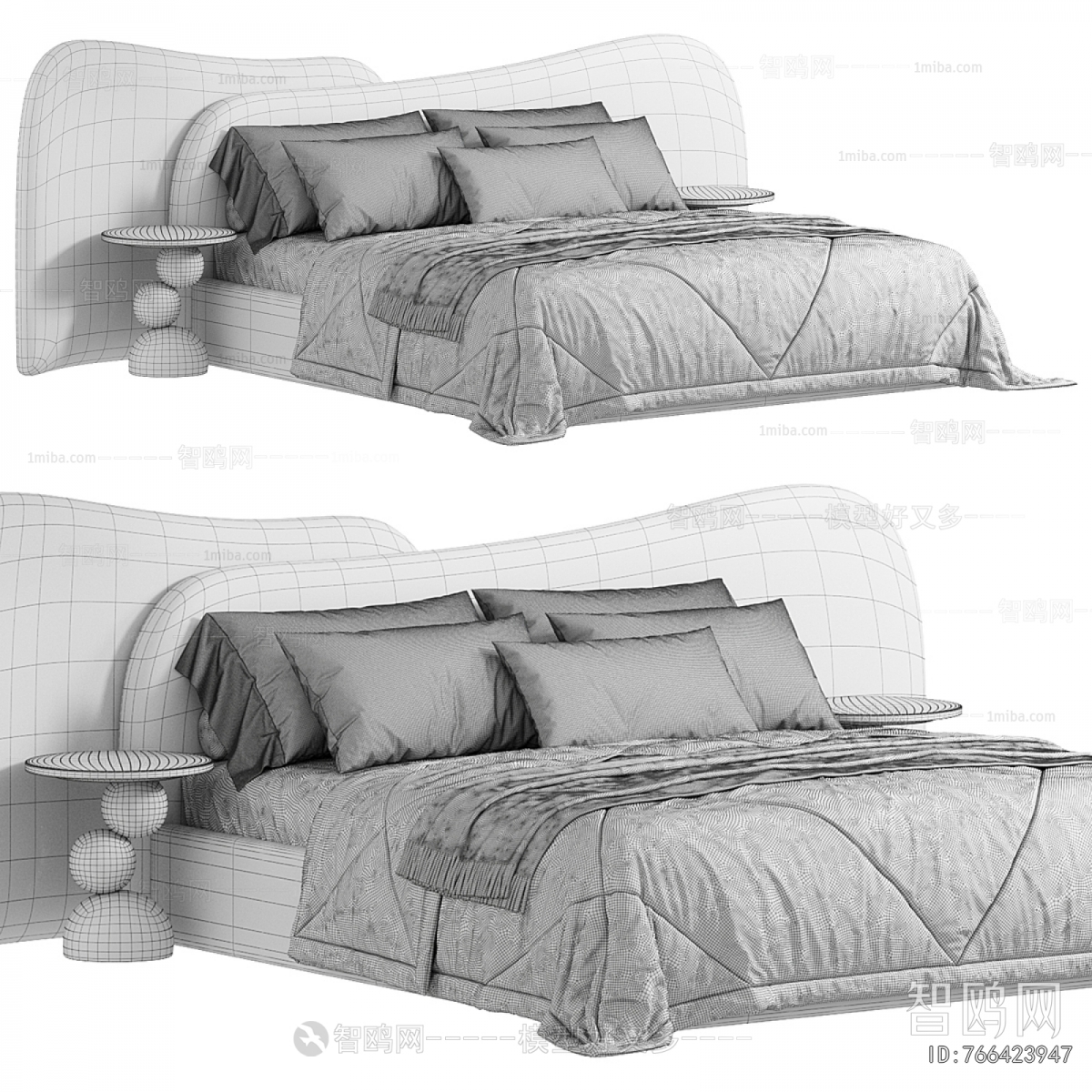 Modern Double Bed
