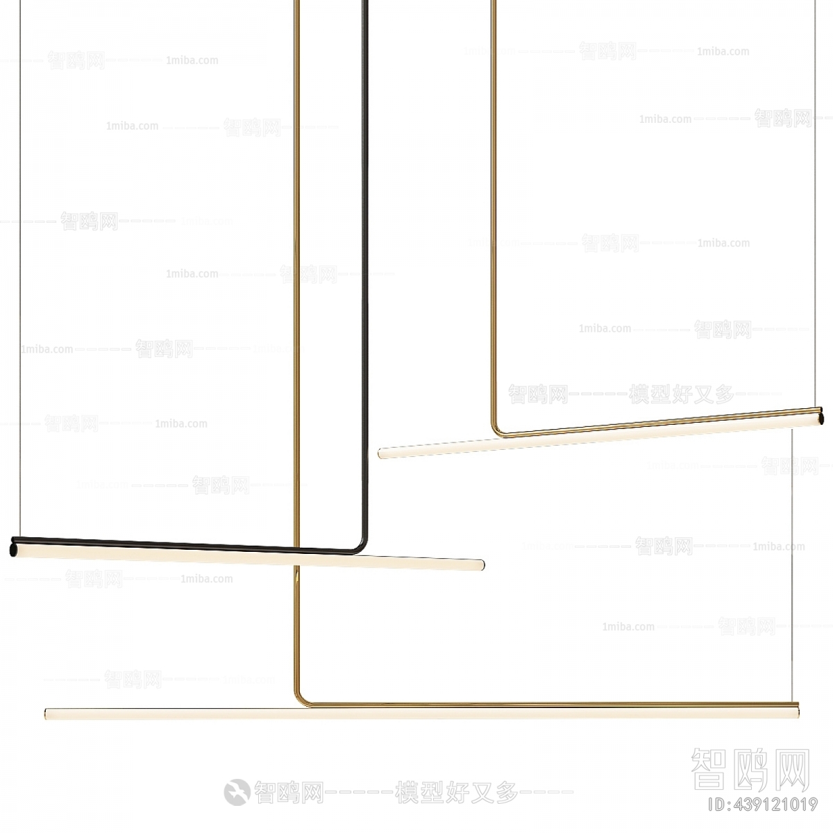 Modern Long Chandelier