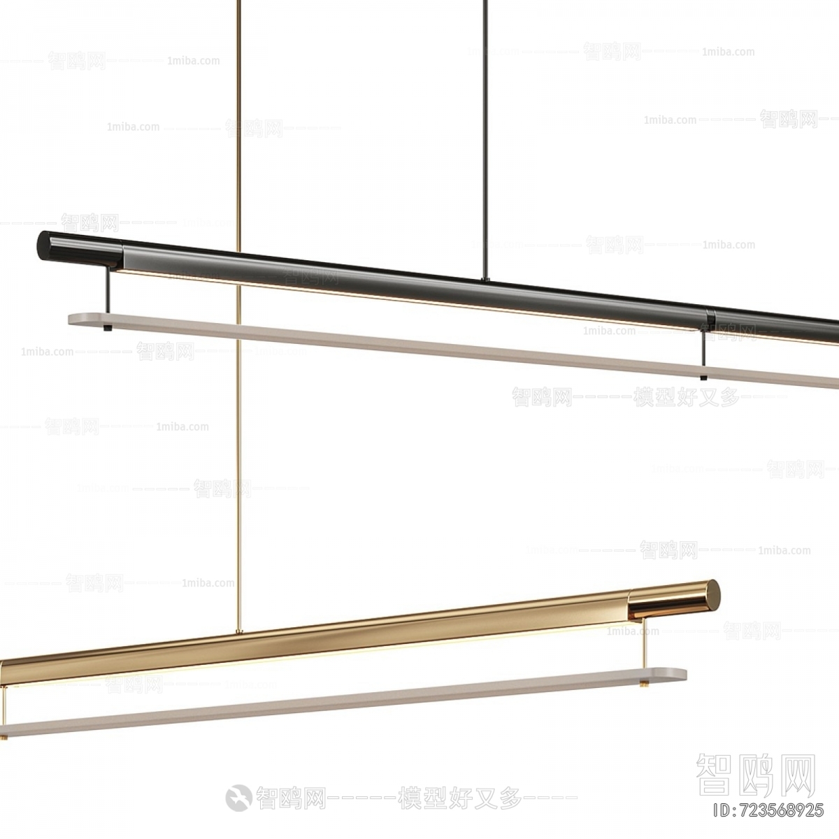 Modern Long Chandelier