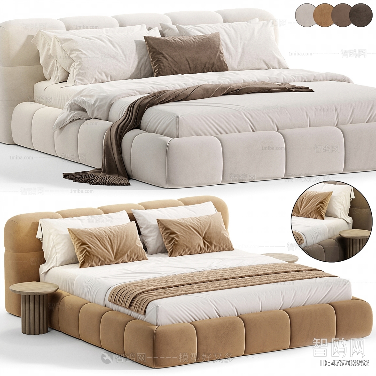 Modern Double Bed