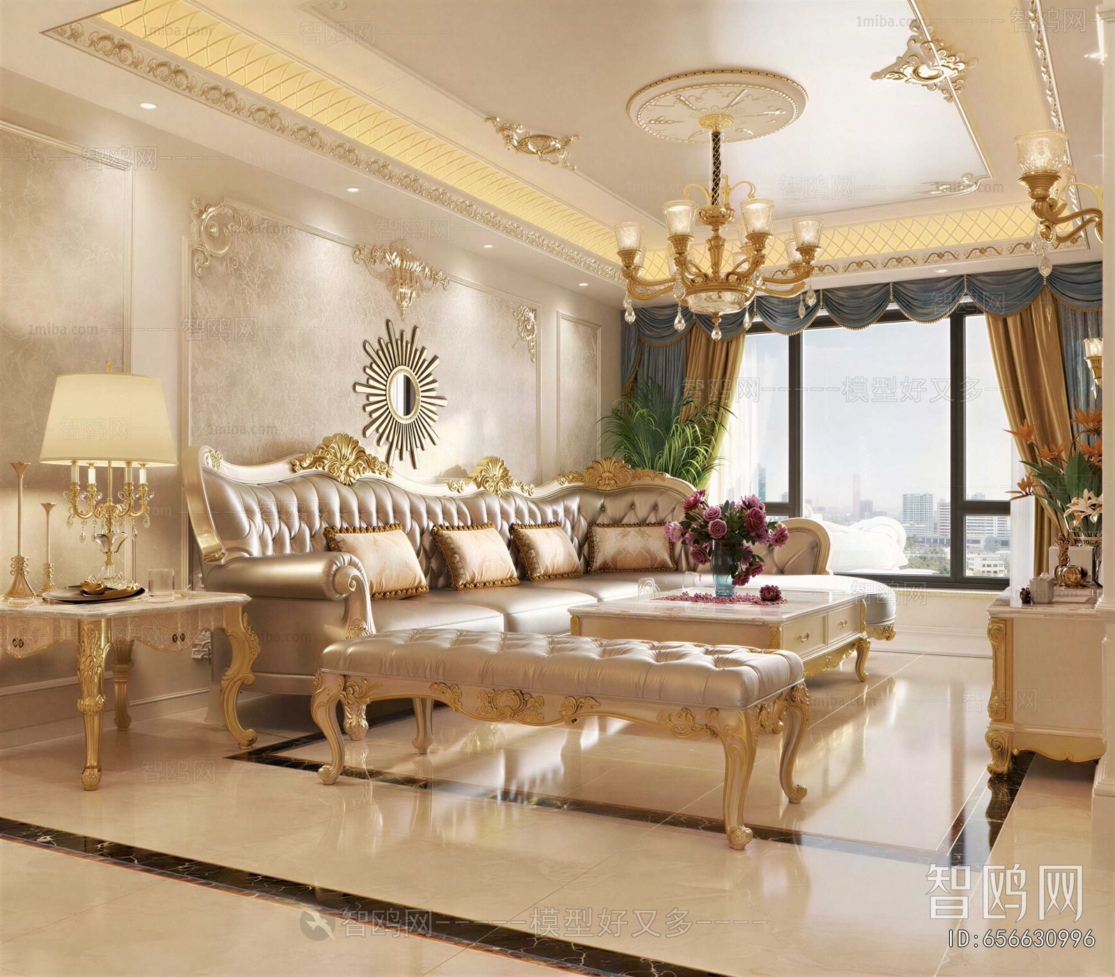 European Style A Living Room