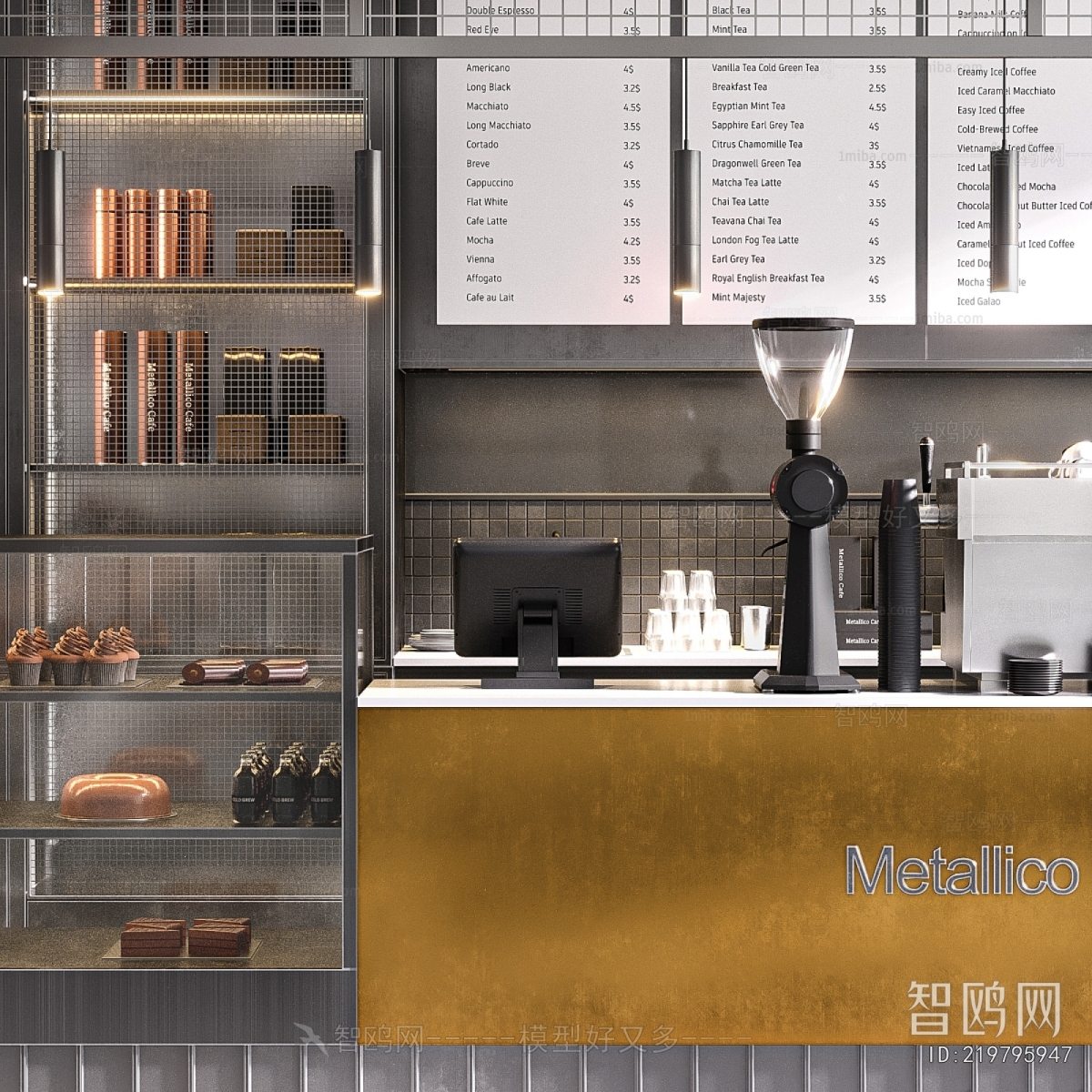Modern Counter Bar