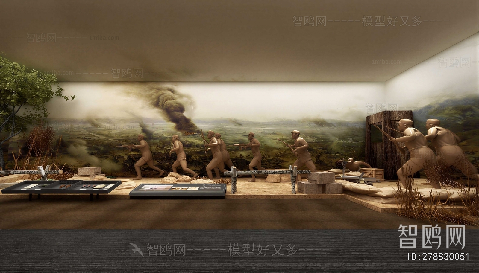 New Chinese Style Exhibition Hall