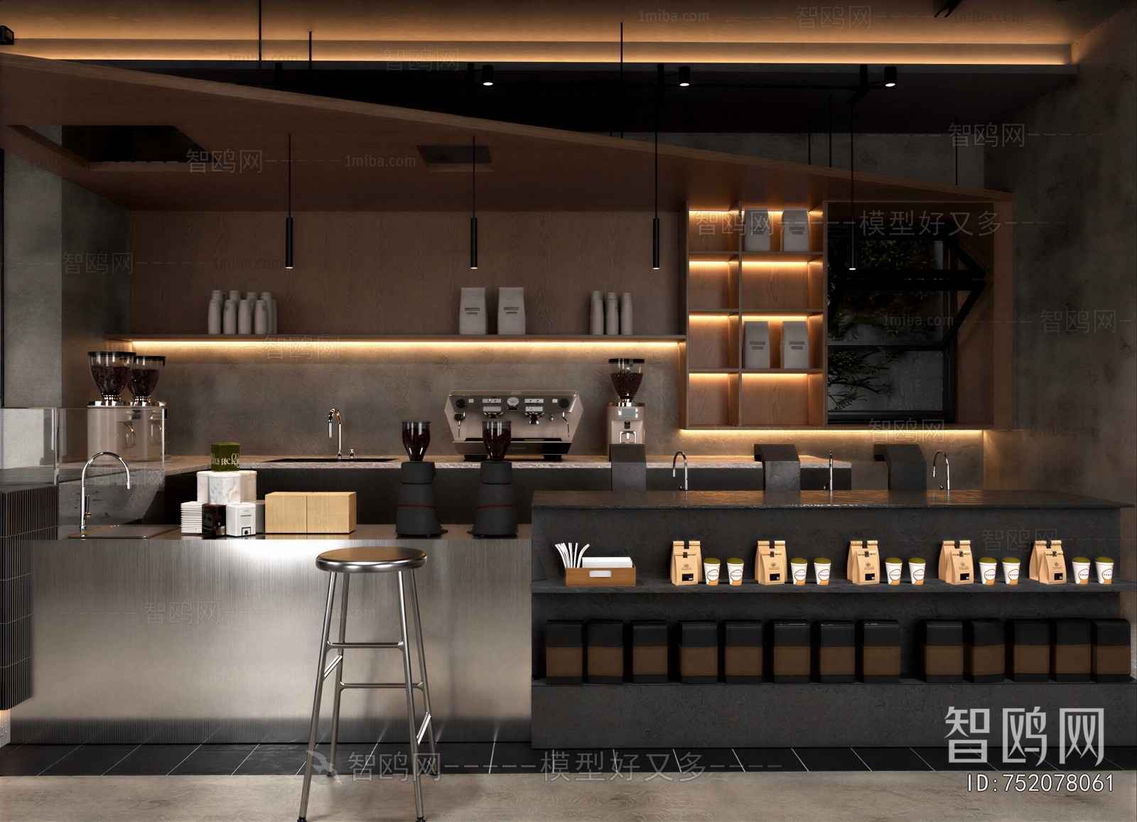 Industrial Style Cafe