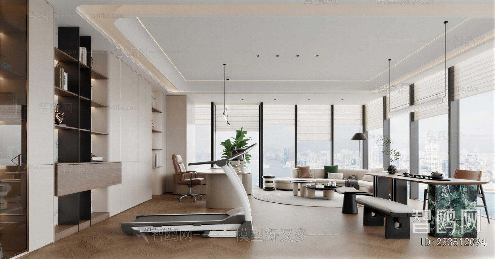 Modern Manager's Office