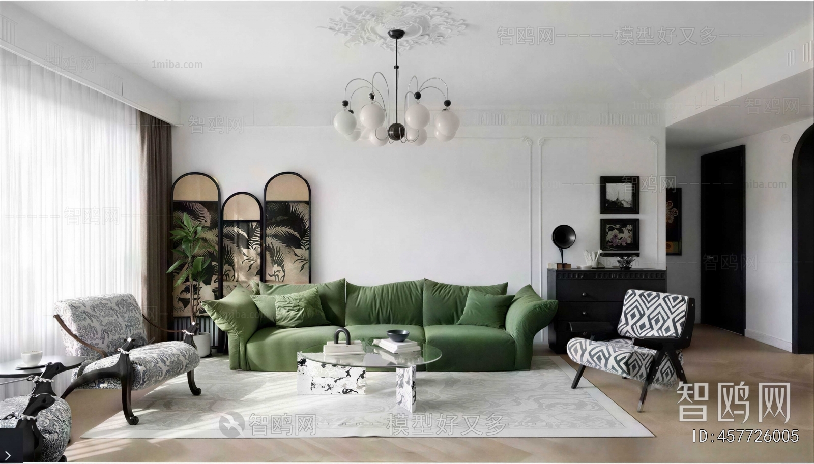 French Style A Living Room