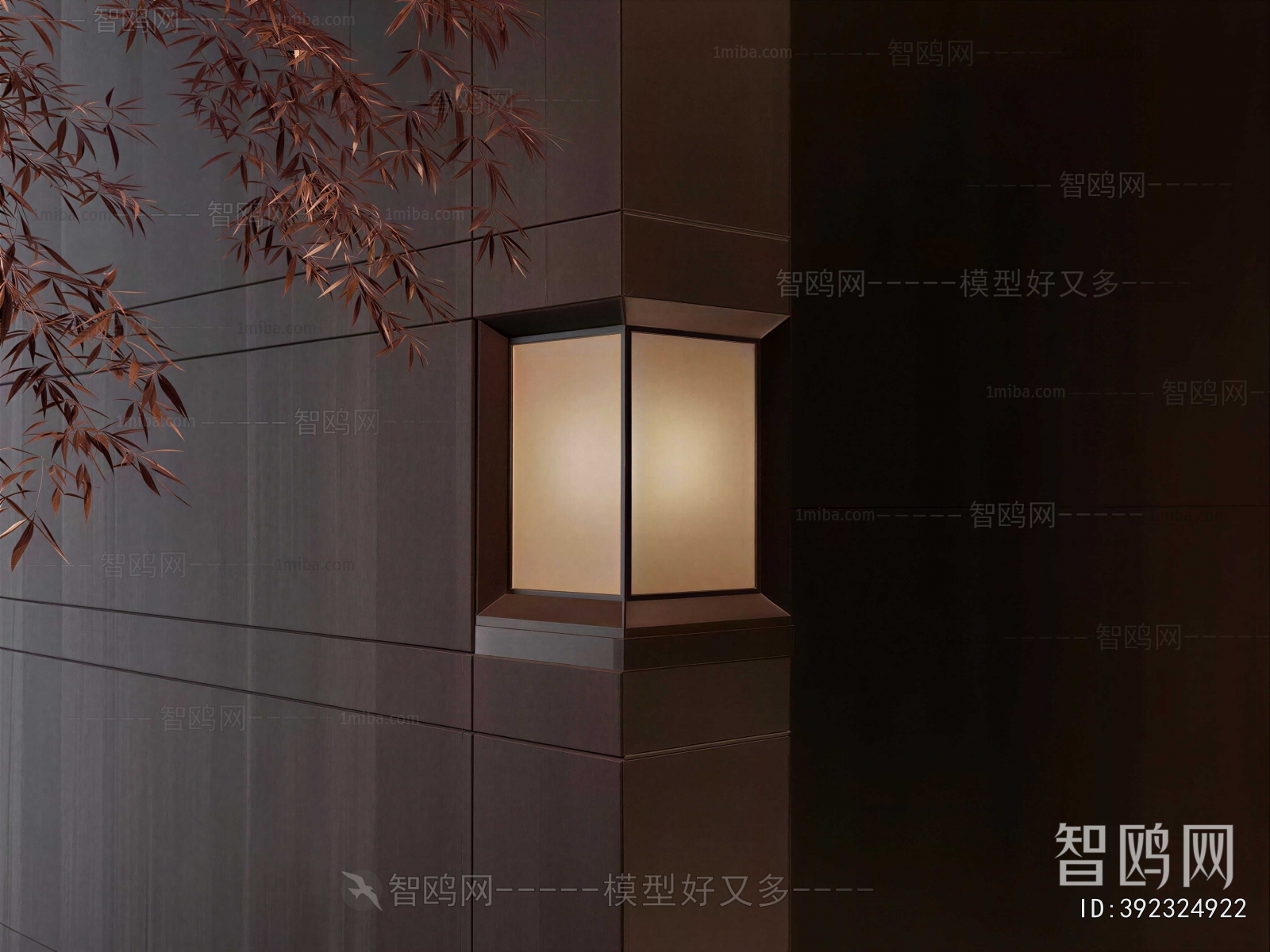 New Chinese Style Wall Lamp