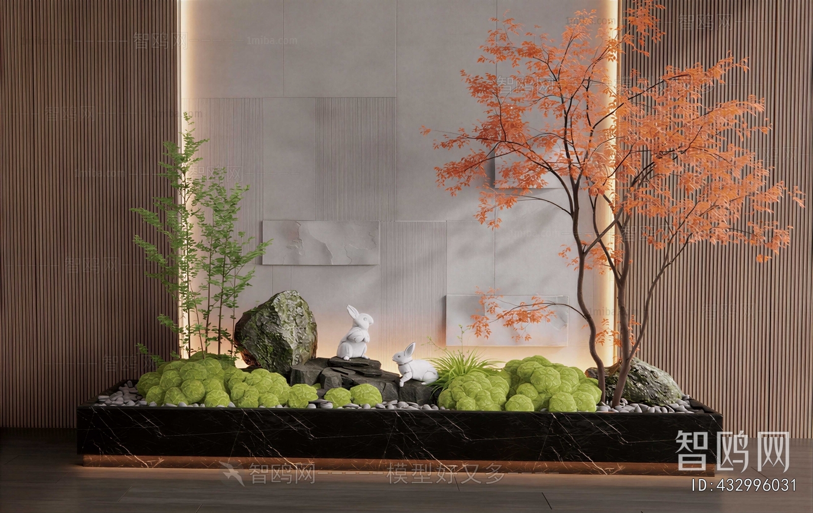 New Chinese Style Plant Landscaping