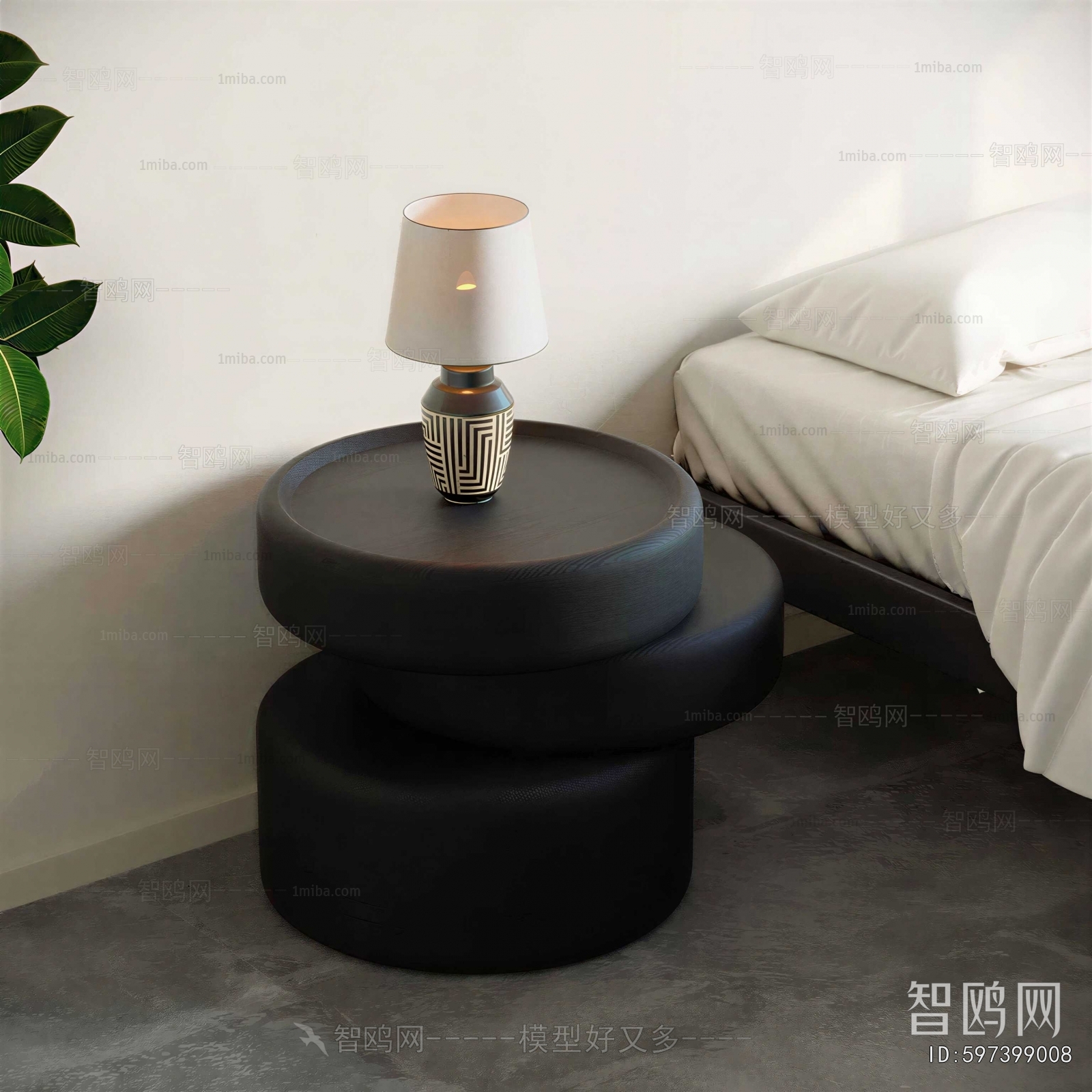 Modern Bedside Cupboard