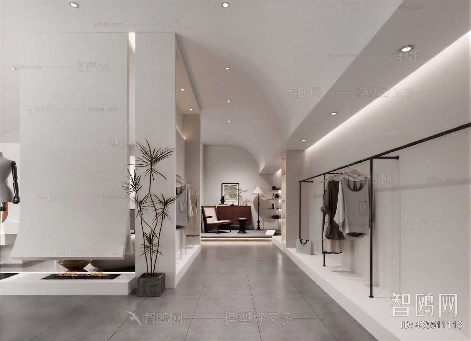 Modern Clothing Store