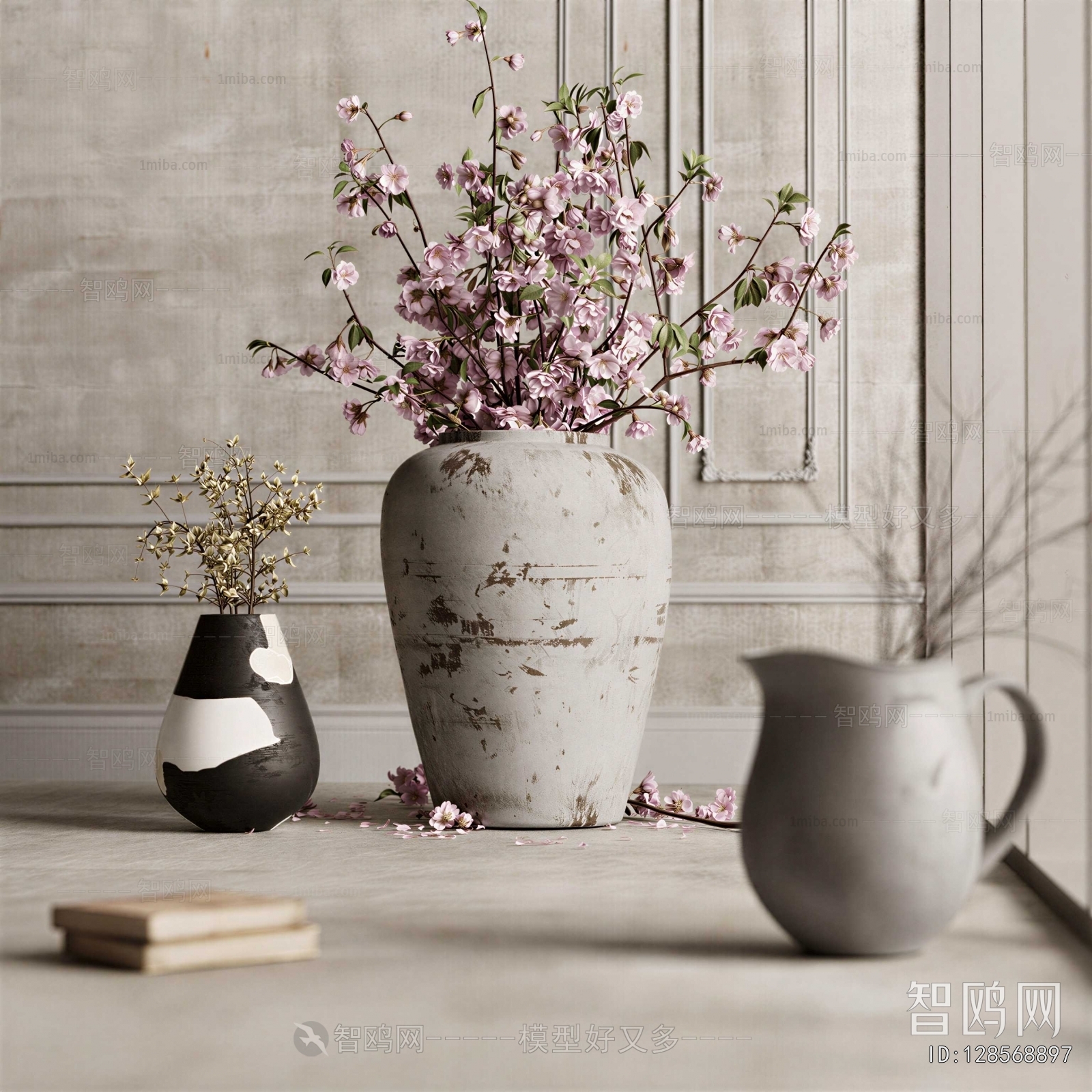 Wabi-sabi Style Flower Arrangement