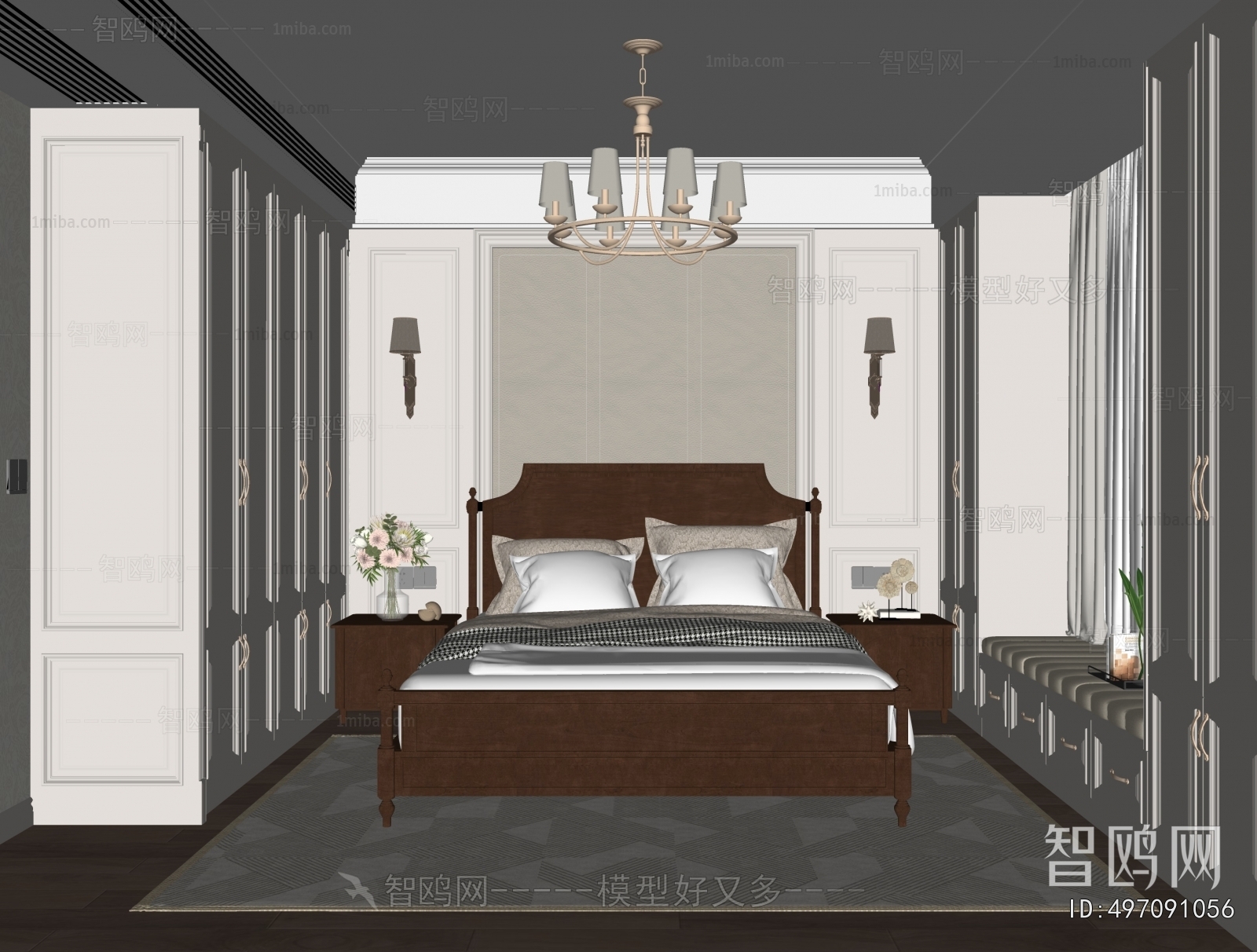 American Style Bedroom