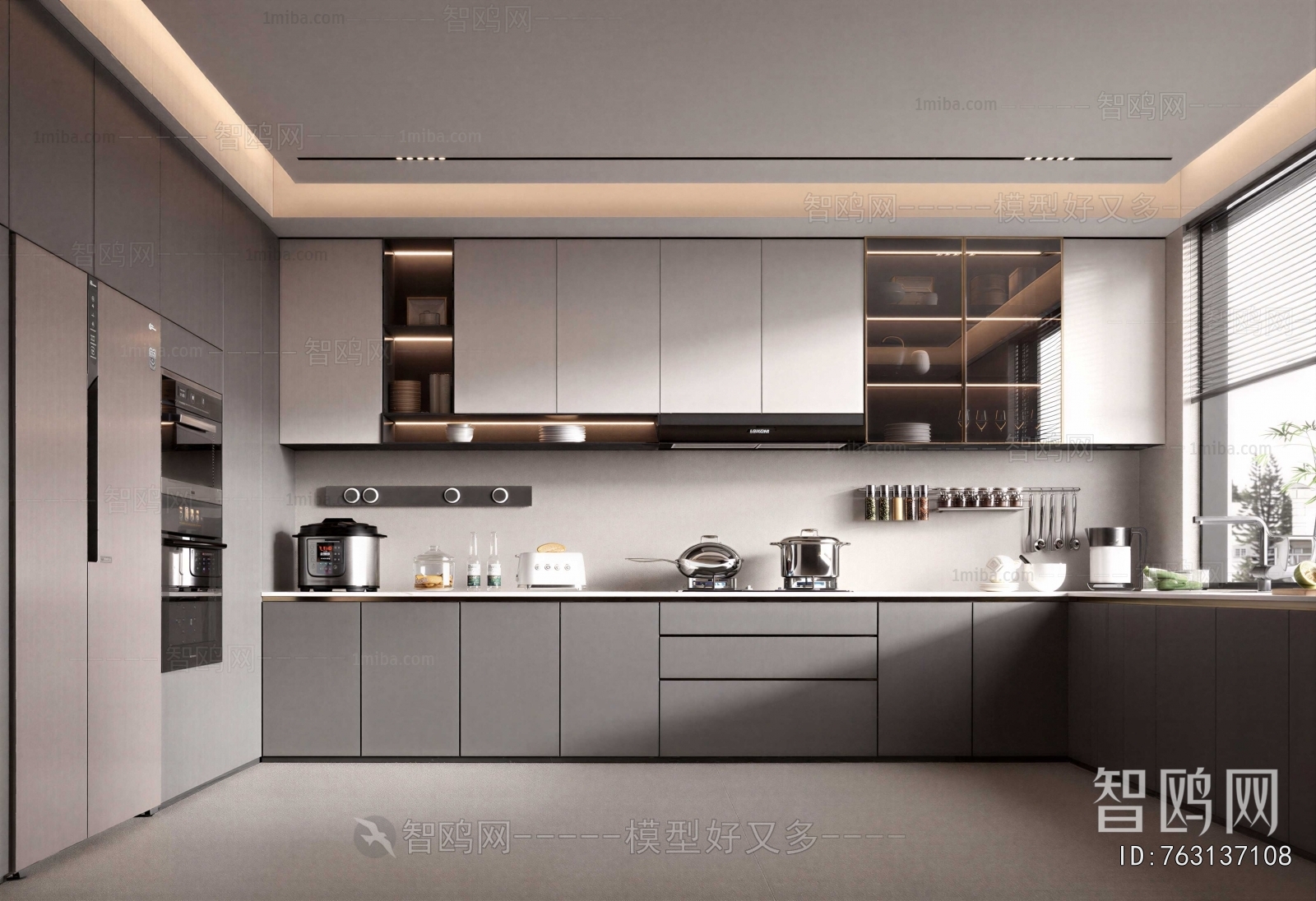 Modern The Kitchen