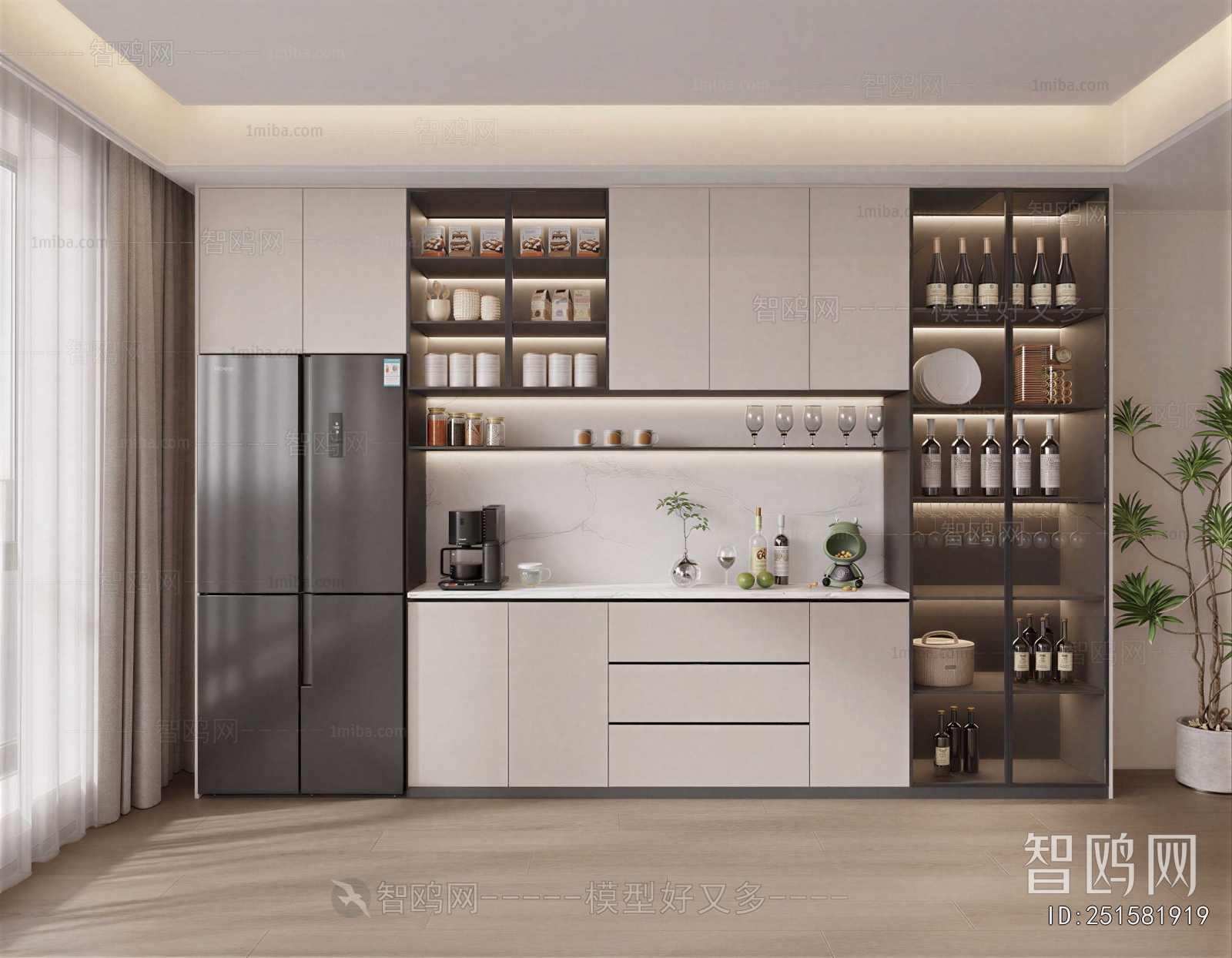 Modern Wine Cabinet