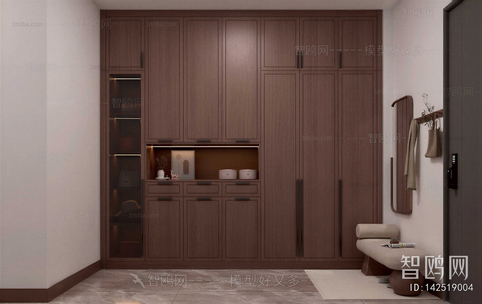 New Chinese Style Hallway