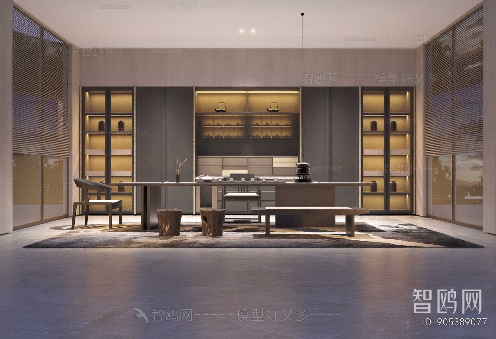 New Chinese Style Tea House