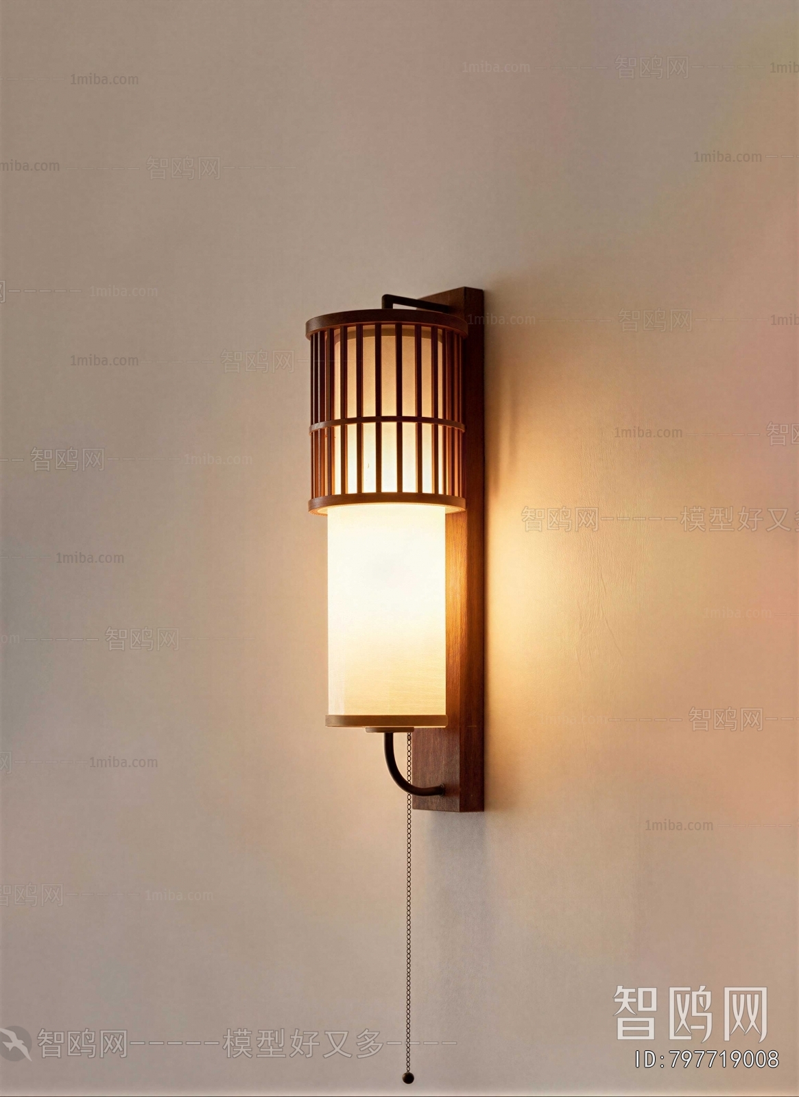 New Chinese Style Wall Lamp