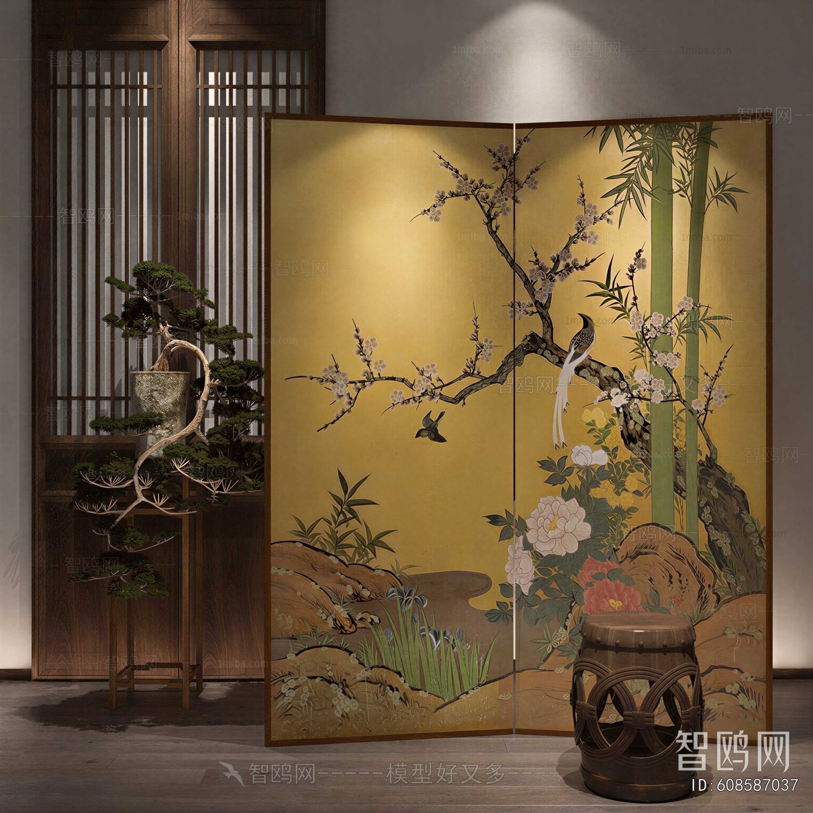 New Chinese Style Partition