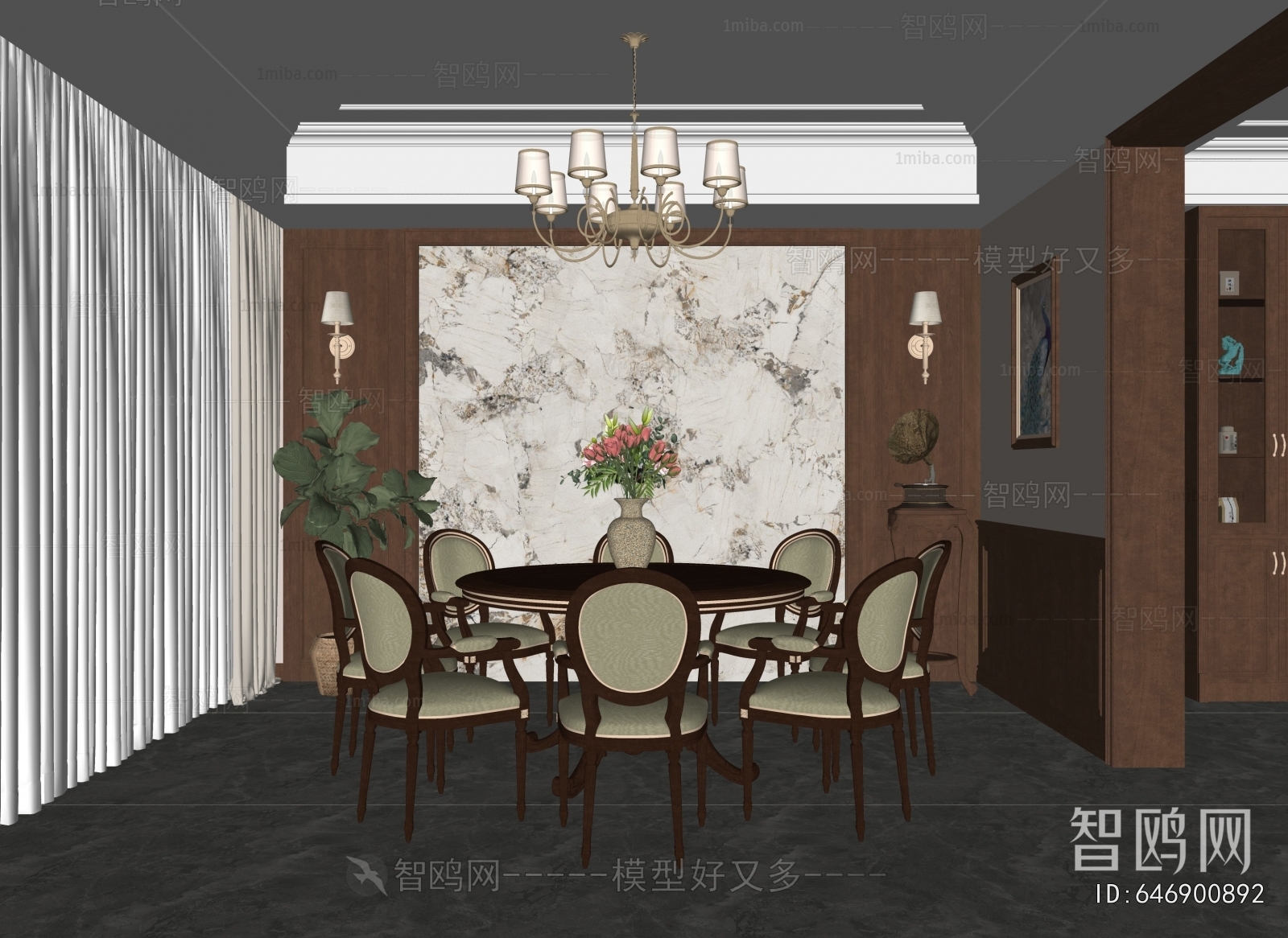 American Style Dining Room