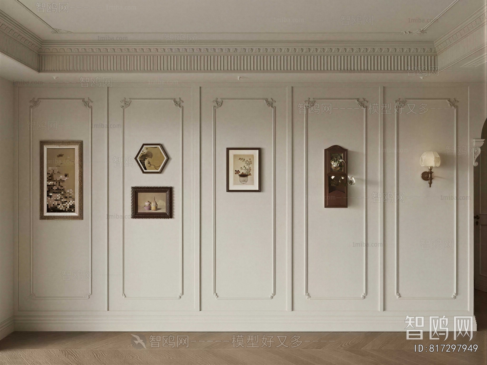 French Style TV Wall