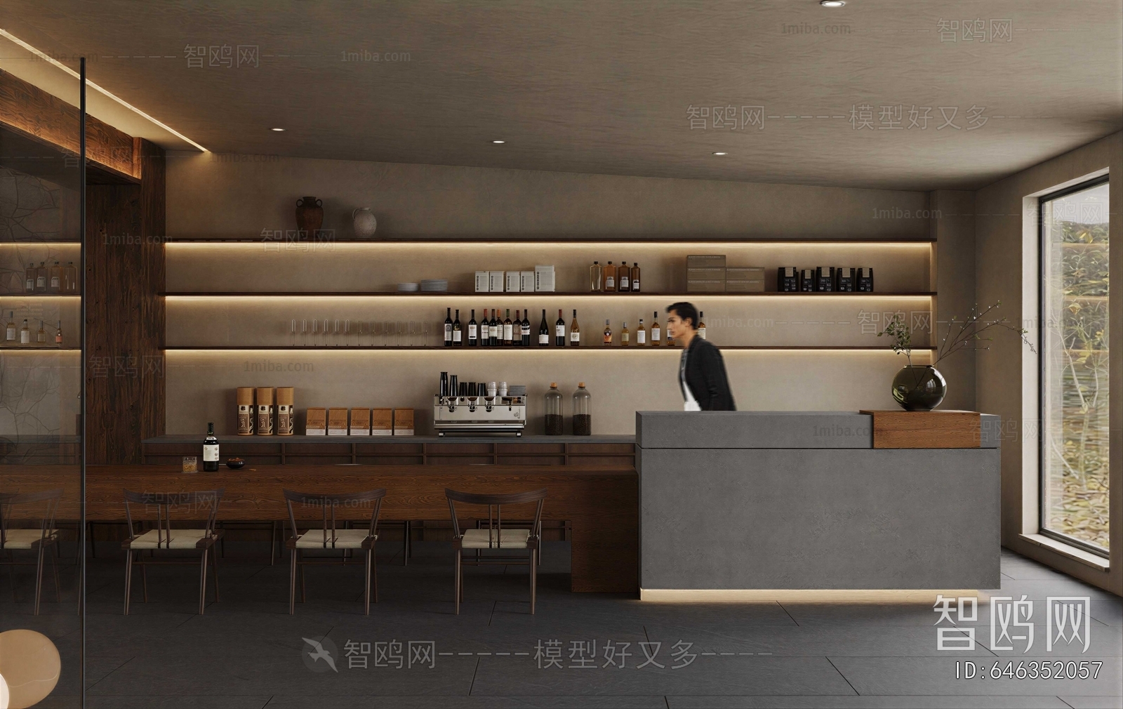 Wabi-sabi Style Cafe