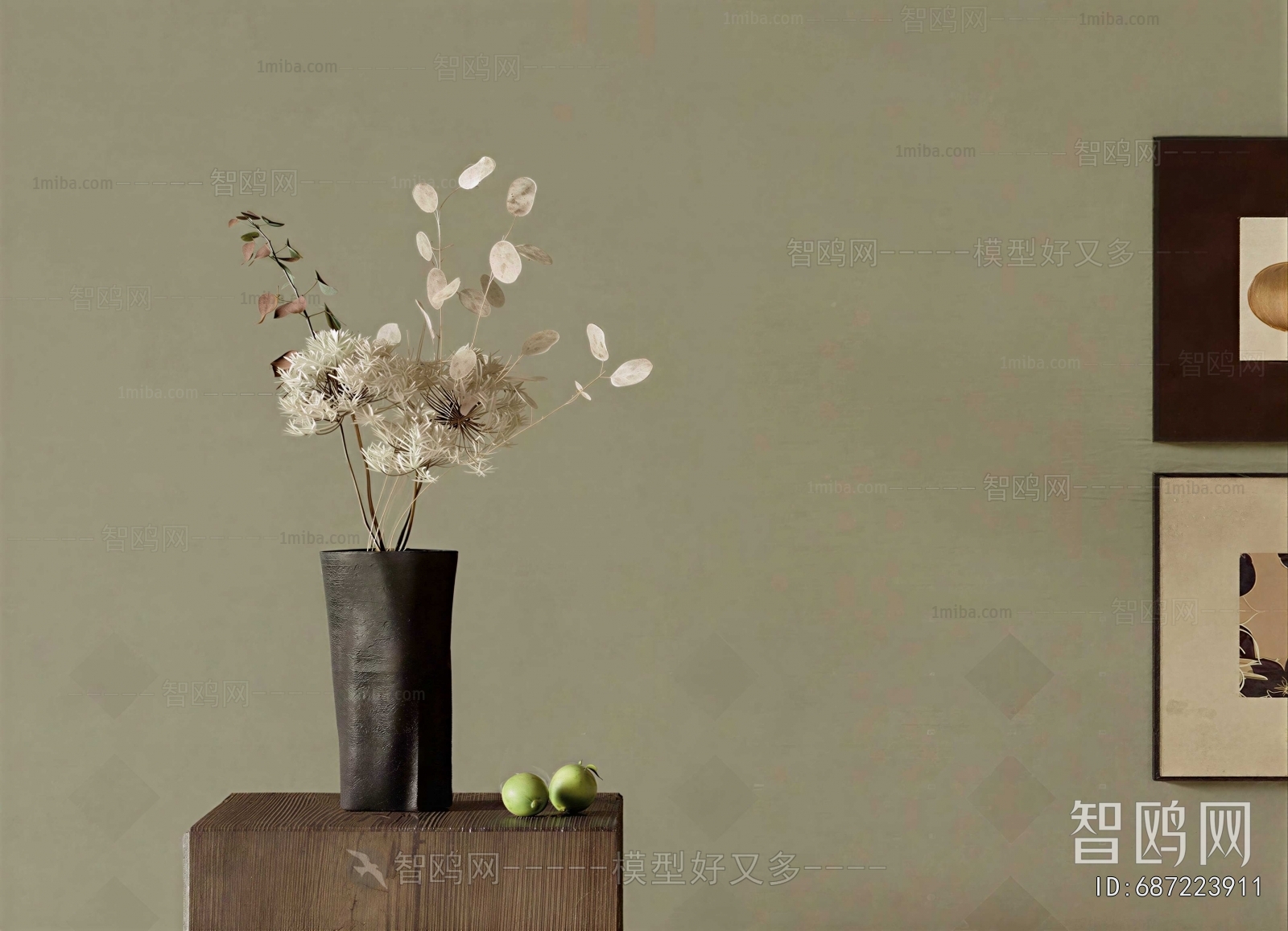 Wabi-sabi Style Flower Arrangement