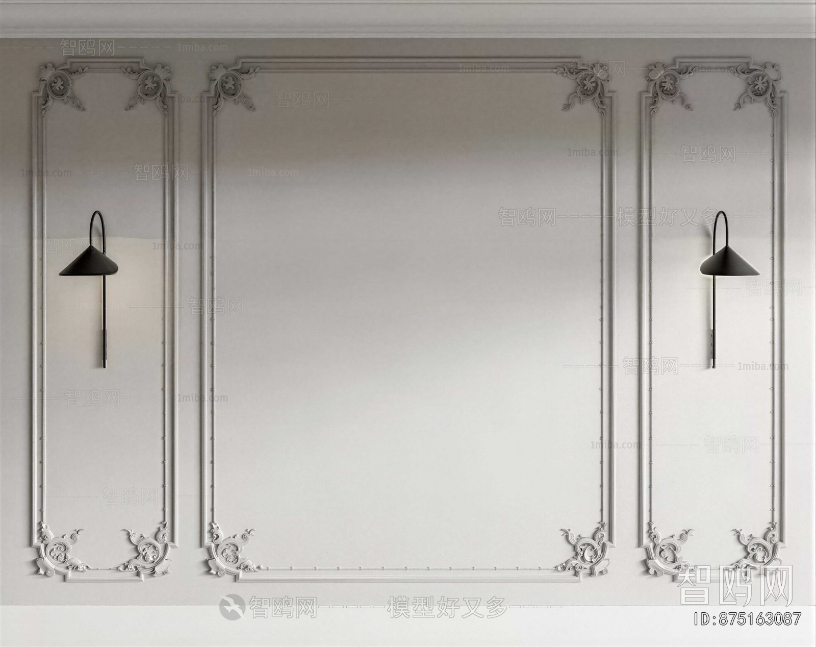 French Style TV Wall