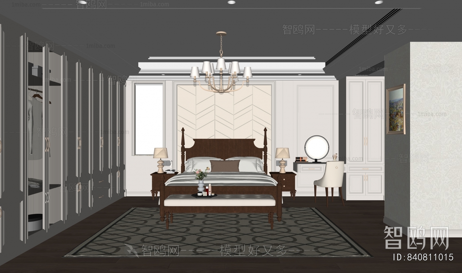 American Style Bedroom