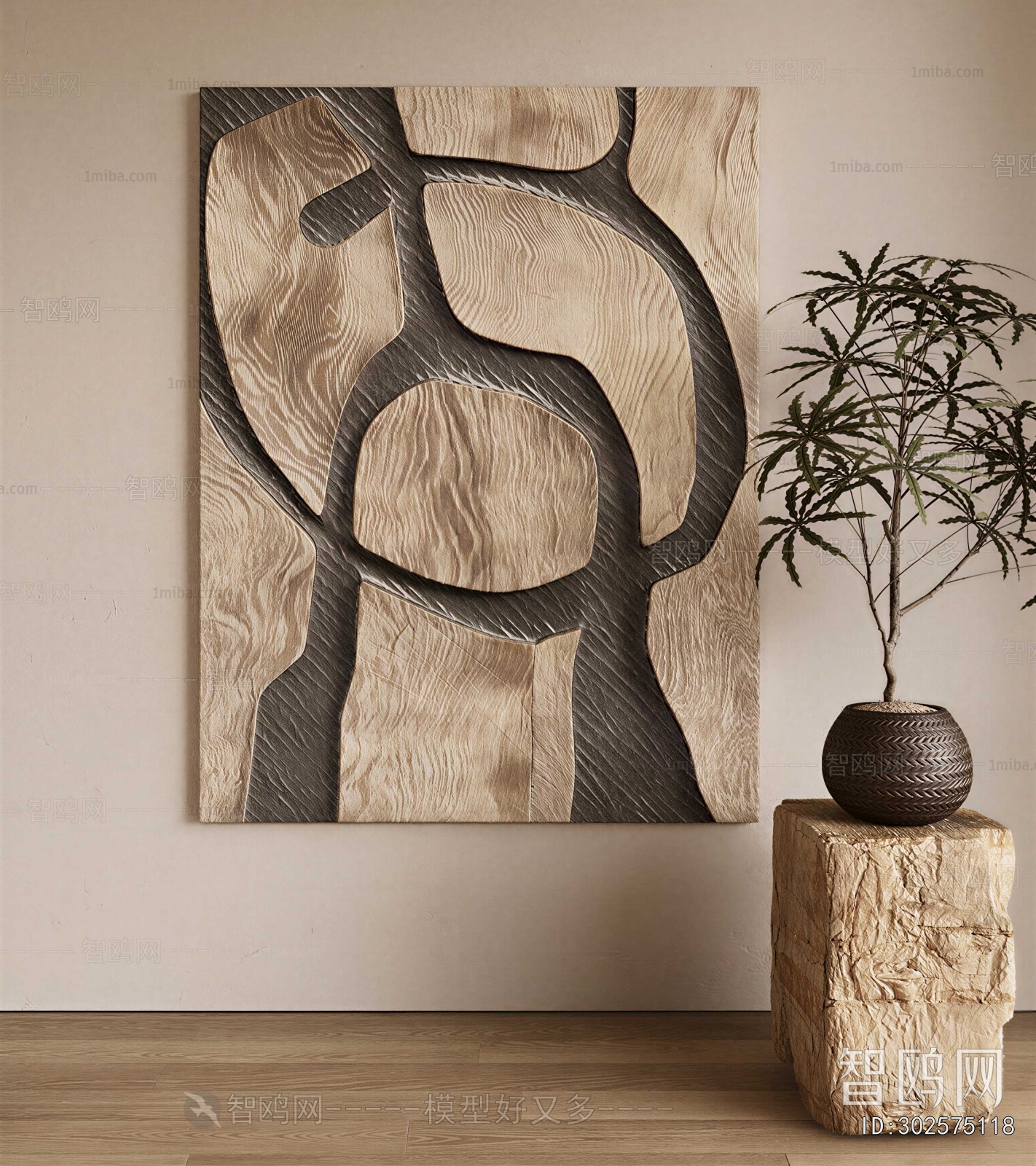 Wabi-sabi Style Painting