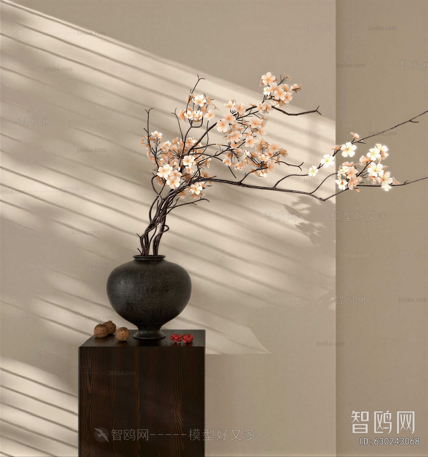 Wabi-sabi Style Dried Branch