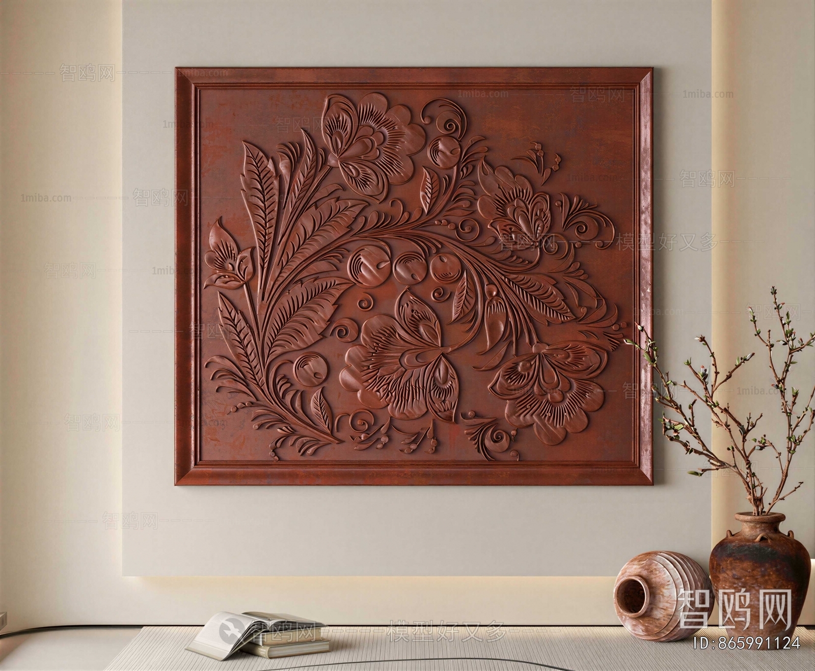 Wabi-sabi Style Wall Decoration