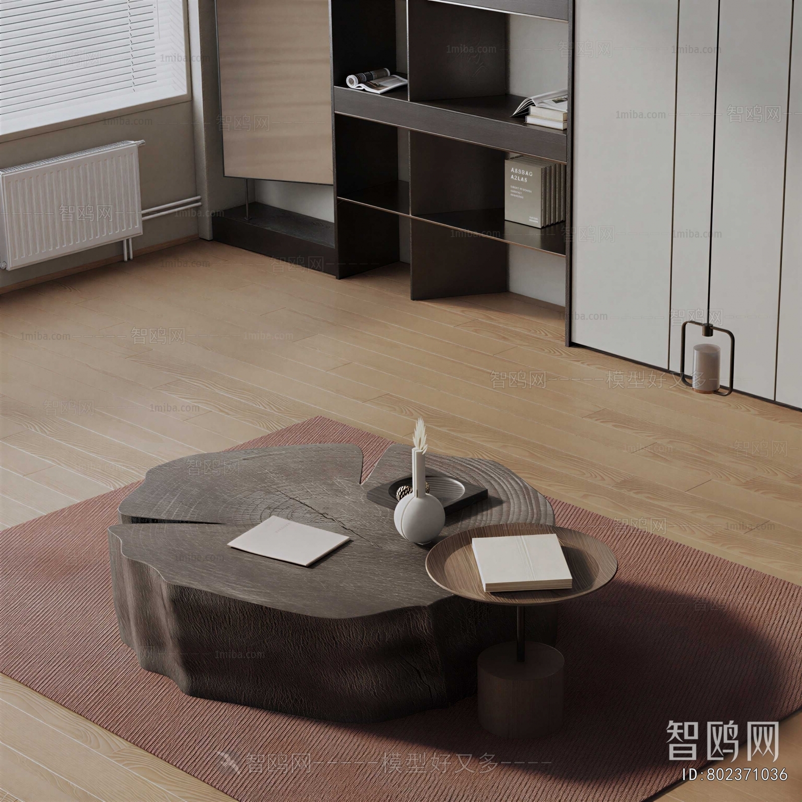 Wabi-sabi Style Coffee Table